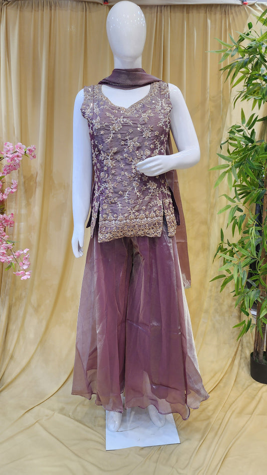 Fancy Sharara Dress [L Size]