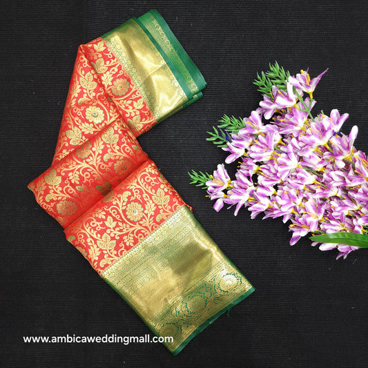 2 Gram gold zari semi kanchi pattu sarees ✨️