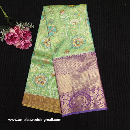 Kanchi Pattu Mix Lehengas [Free Size]
