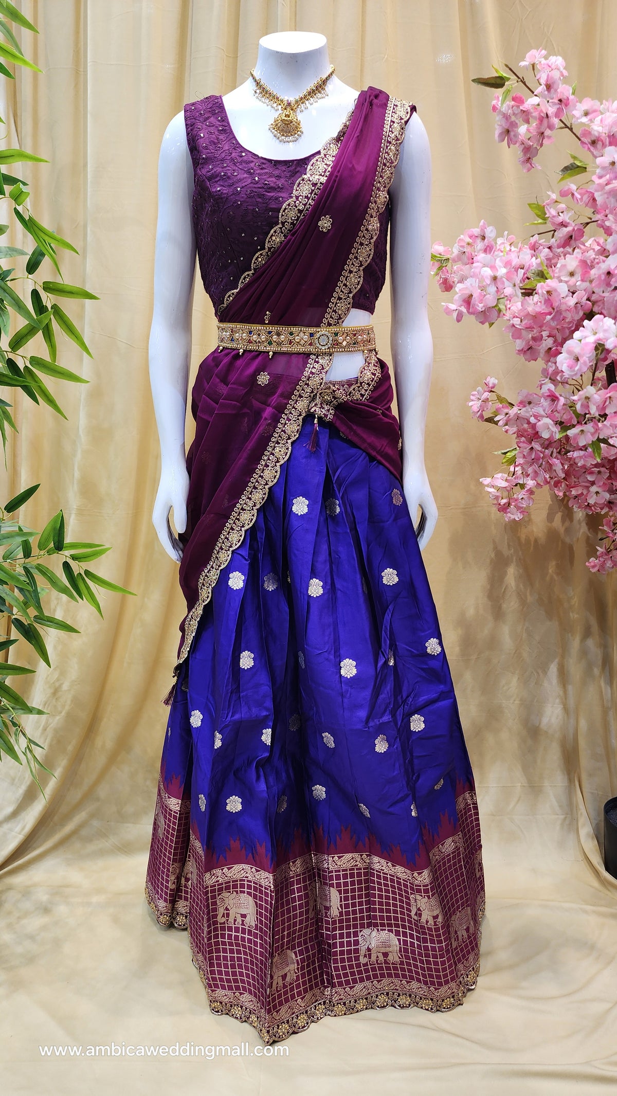 Free Size, Half Saree Collection ✨