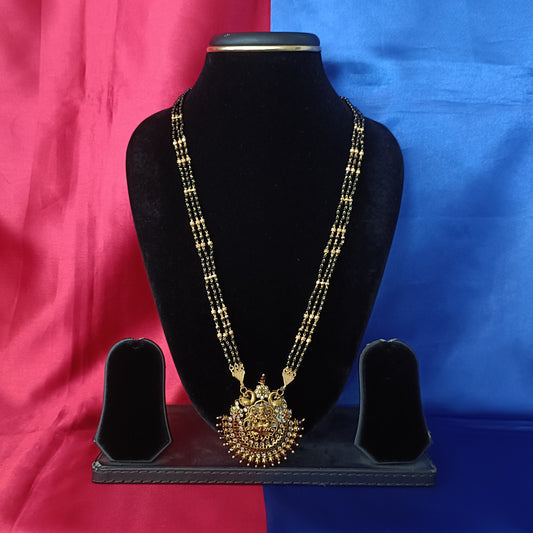Beautiful Black Beads Long