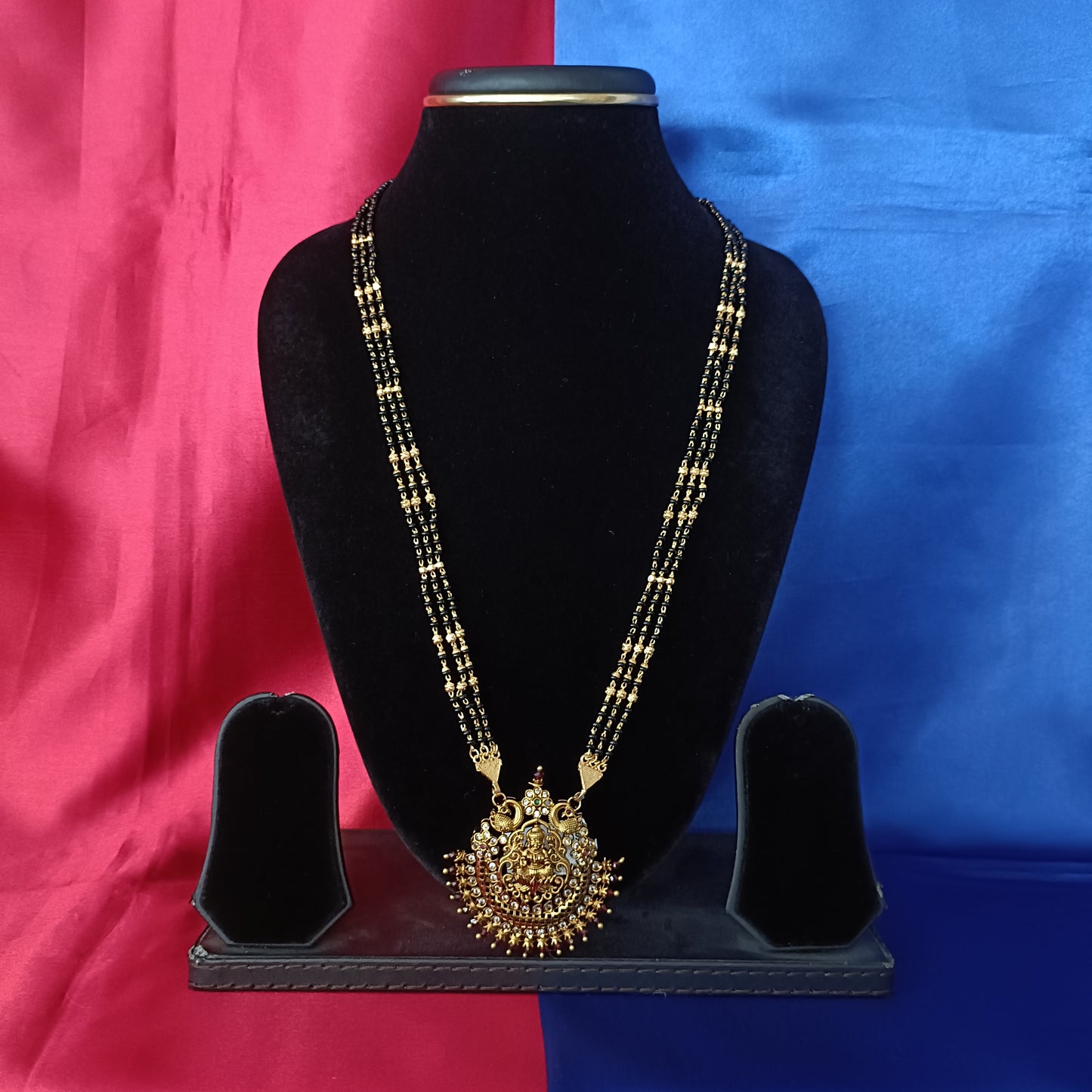 Beautiful Black Beads Long
