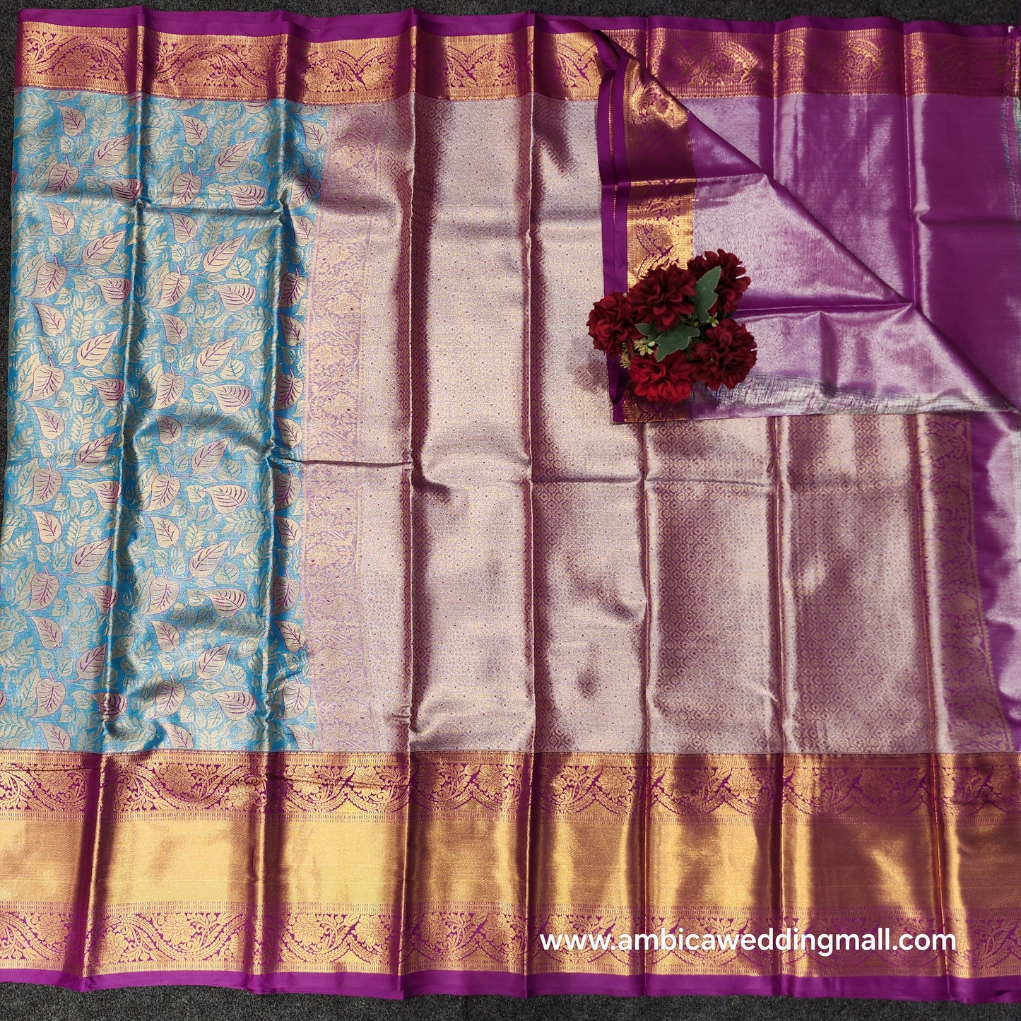 Kanchi Pattu 2gram gold mix pattu saree