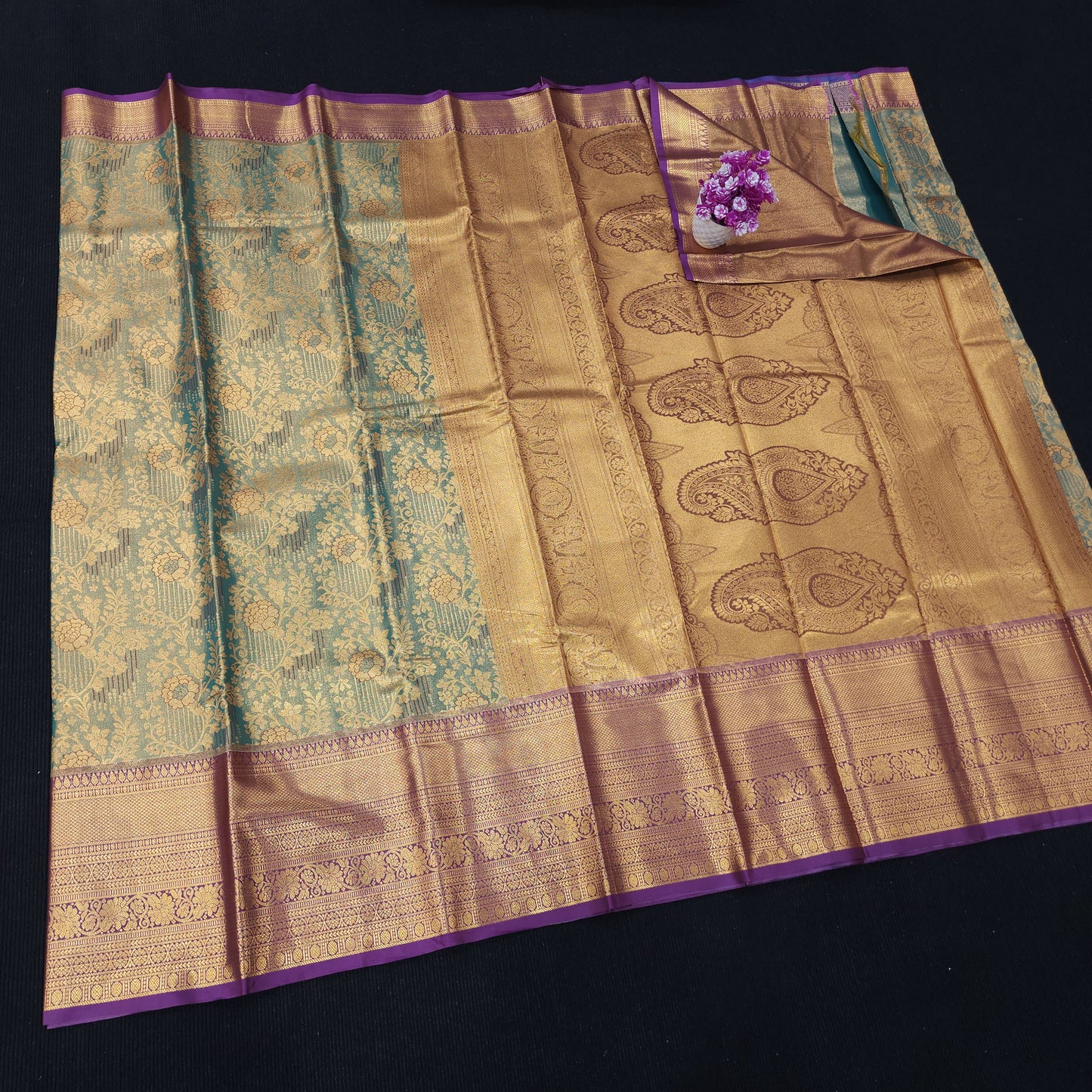 Semi  Kanchi Pattu Saree