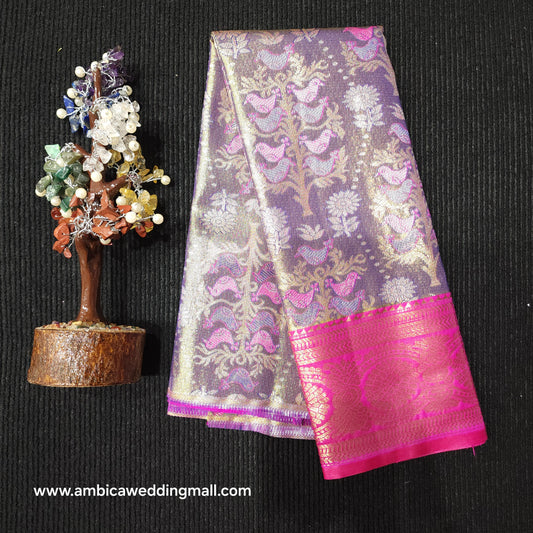 Kanchi Pattu Mix Lehengas [0 to 1.5 Years]