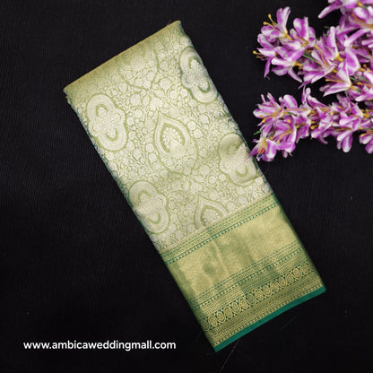 1 Gram Gold zari semi kanchi pattu saree✨️