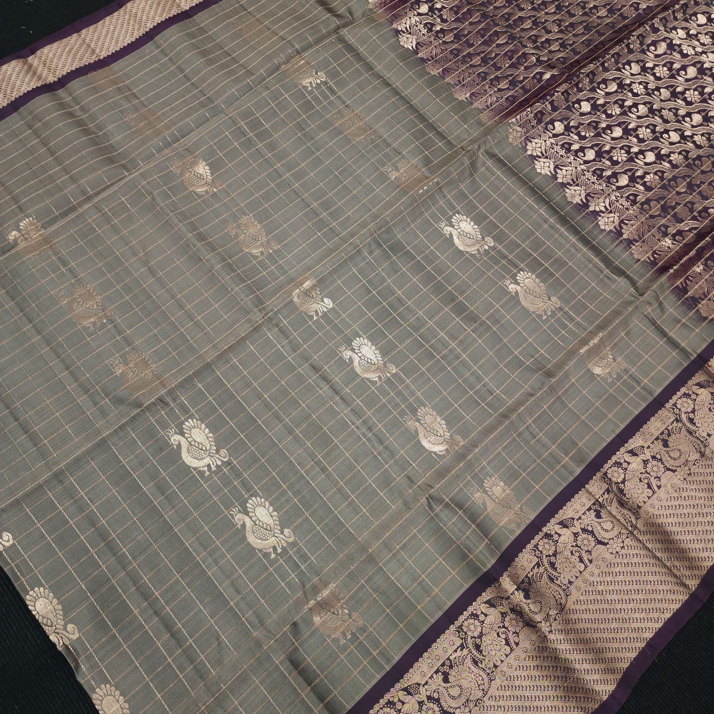Kanchi Pattu Handloom Butta sarees ✨️
