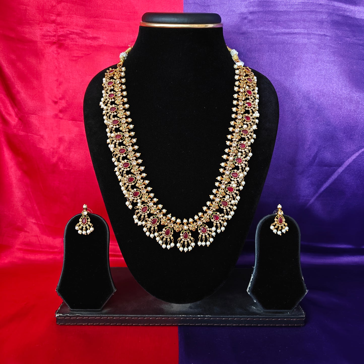 Beautiful Nakshi Long Necklace