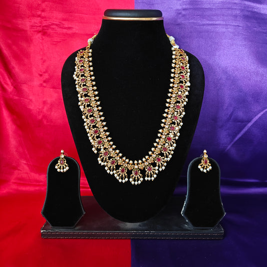 Beautiful Nakshi Long Necklace