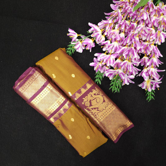 Gadwal semi Pattu Saree
