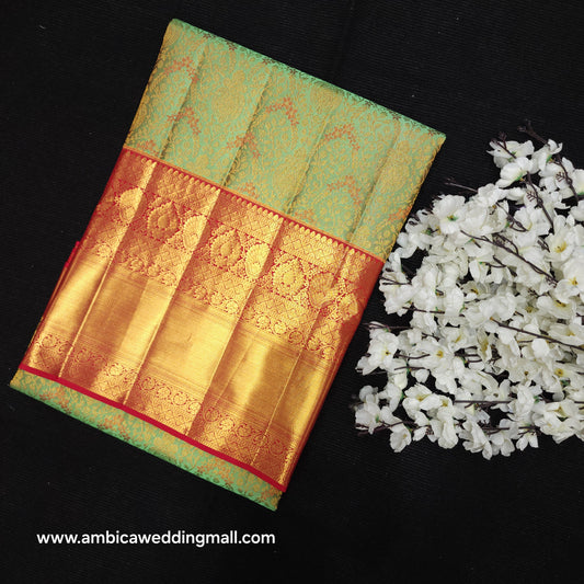 Pure Resham Bridal Kanchi Pattu Handloom Saree