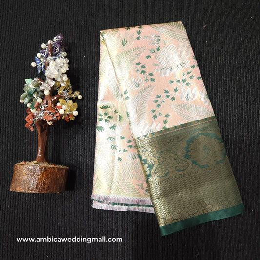 Kanchi Pattu Mix Lehengas [0 to 1.5 Years]