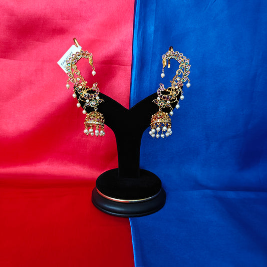 Beautiful Jadau Kundan Ear Cuffs