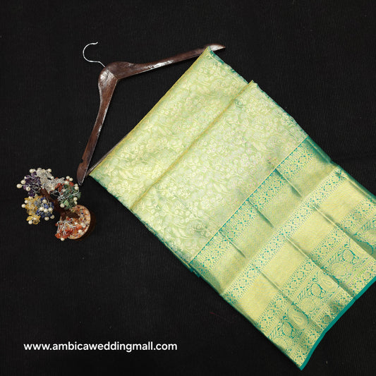 Pure Handloom Kanchi Pattu Bridal Saree