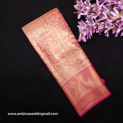 1 Gram Gold zari semi kanchi pattu saree✨️