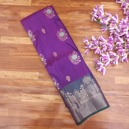 Semi Resham Kanchi Pattu Saree