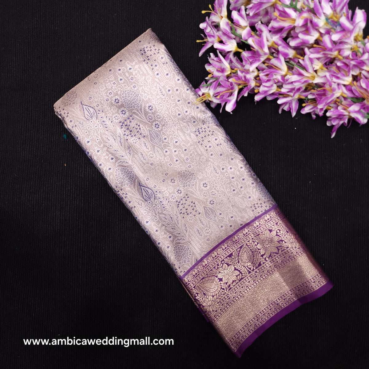 1 Gram Gold zari Tissue pattu saree✨️