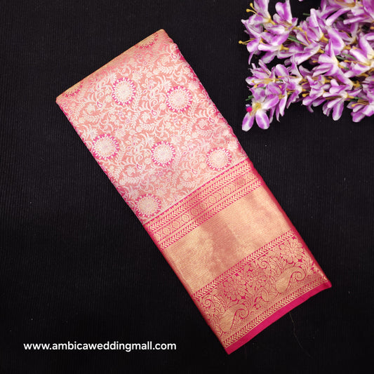 1 Gram Gold zari semi kanchi pattu saree✨️