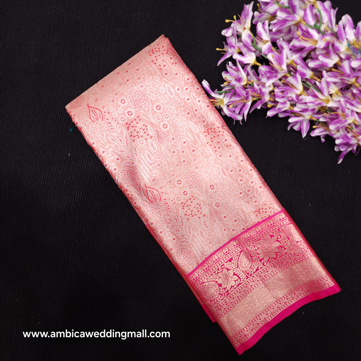 1 Gram Gold zari Tissue pattu saree✨️