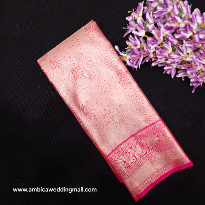 1 Gram Gold zari Tissue pattu saree✨️