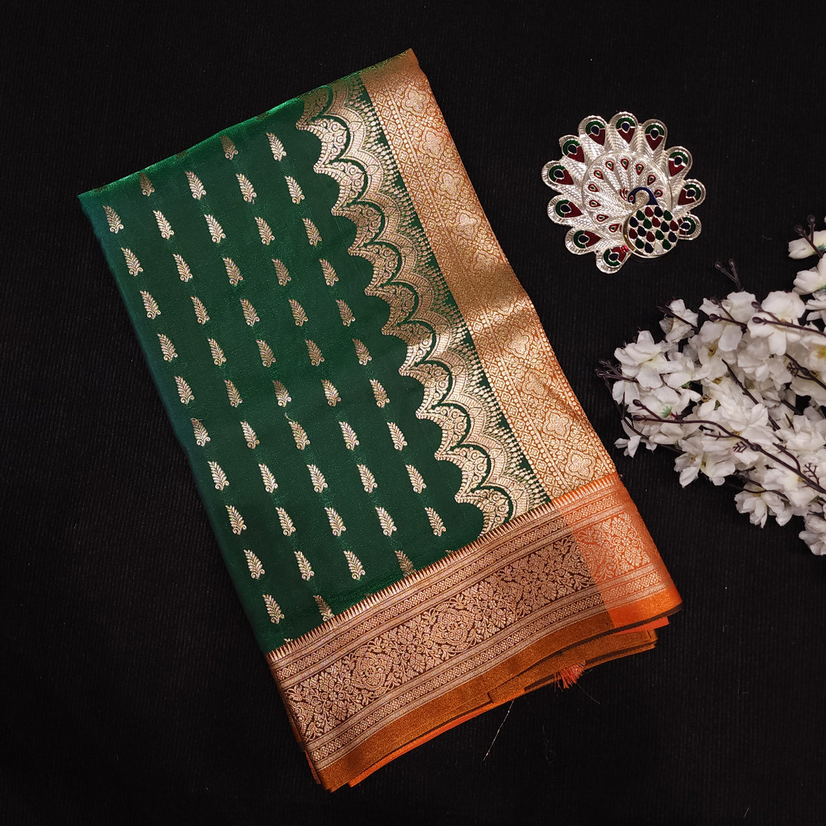 Katan Banarasi Silk Saree