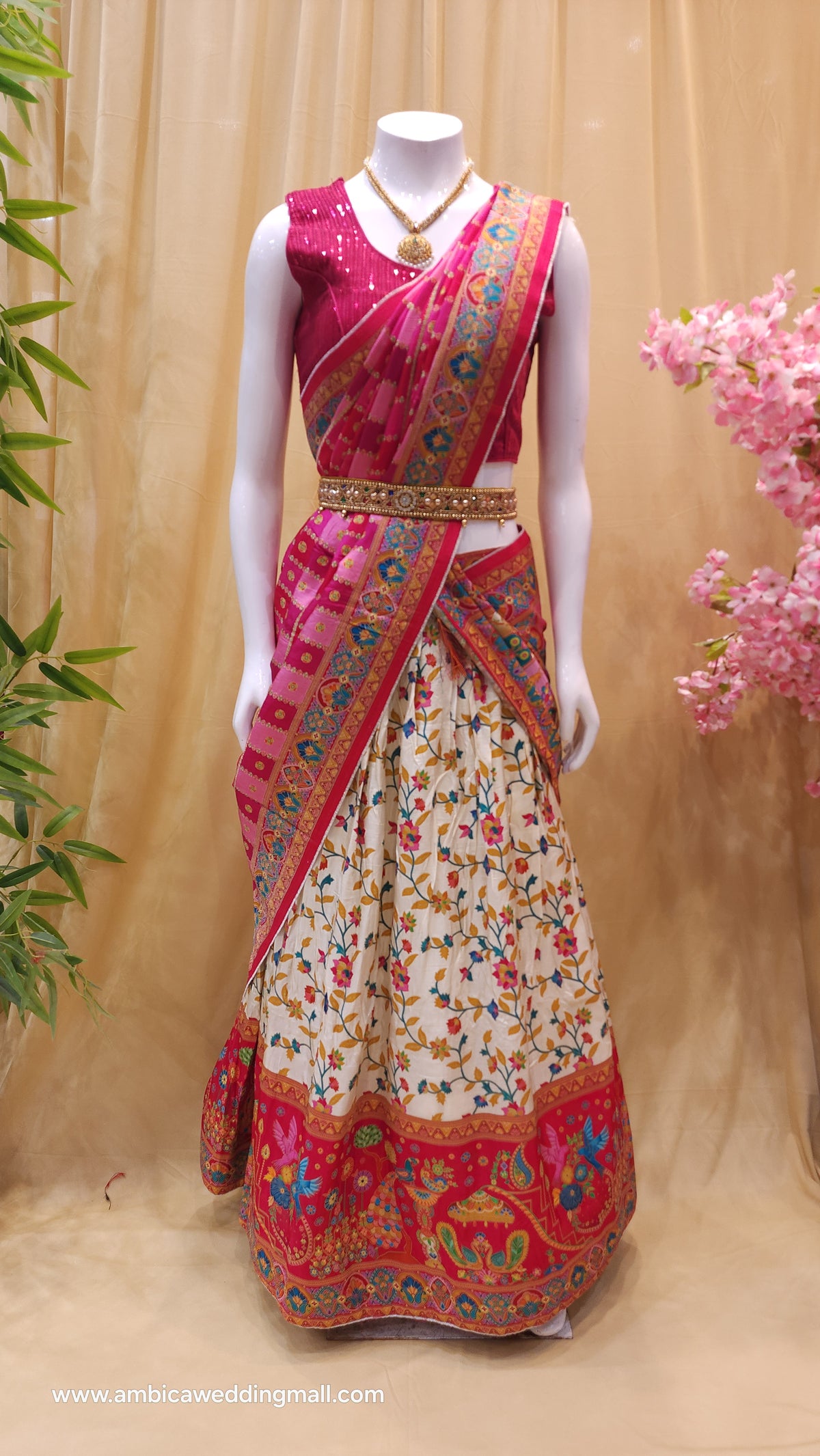 Free Size, Half Saree Collection ✨