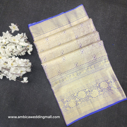 Pure Tissue Powerloom Bridal Kanchi Pattu Saree😍✨️