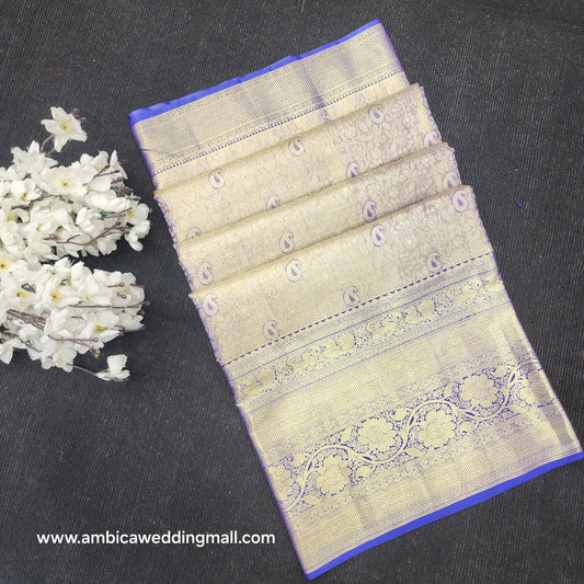 Pure Tissue Powerloom Bridal Kanchi Pattu Saree😍✨️
