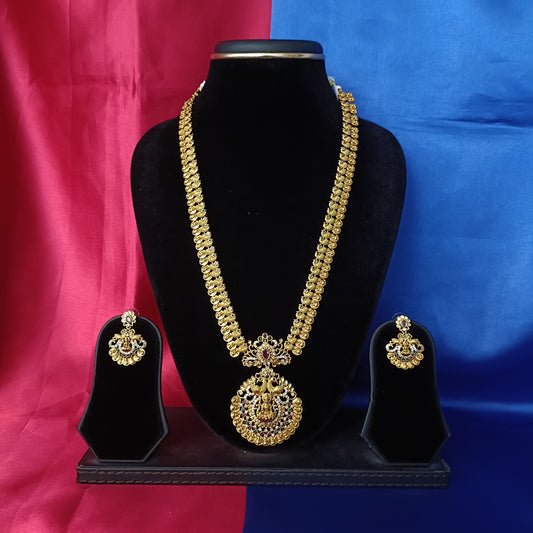 Beautiful Nakshi Long Necklace