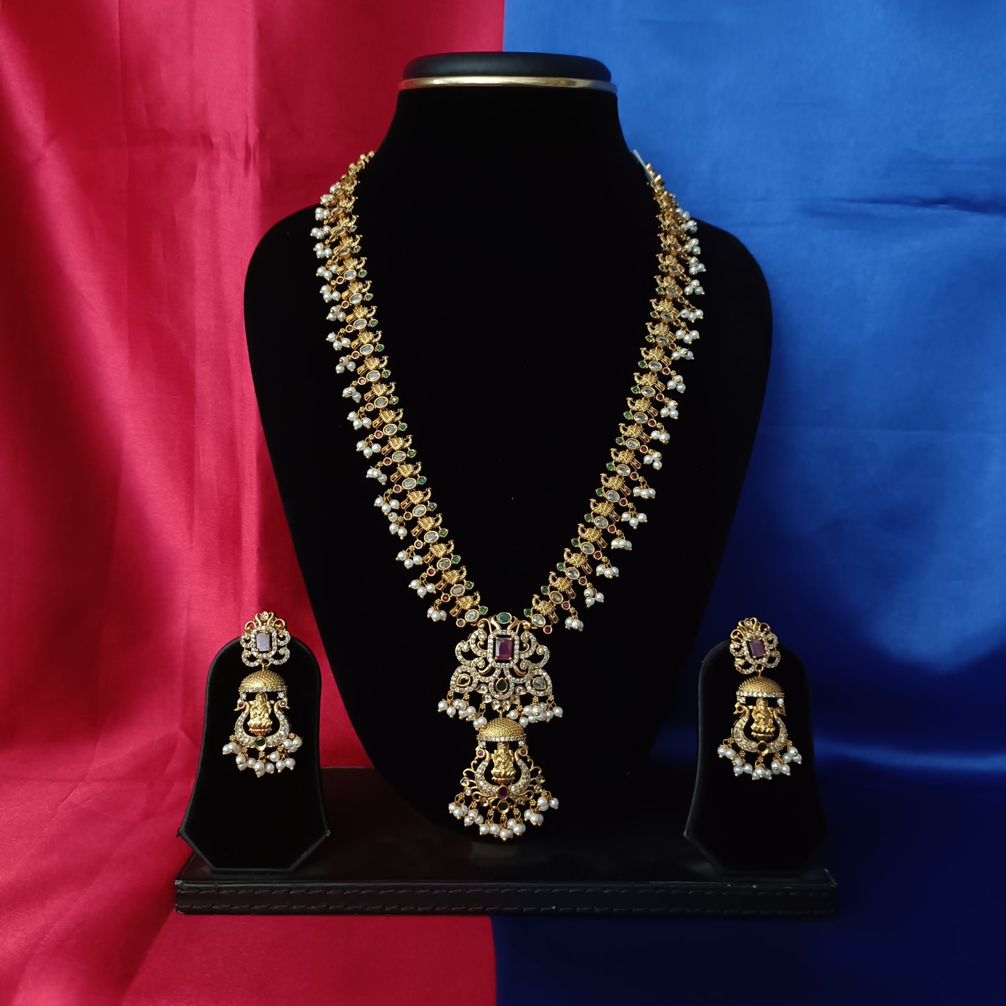 Beautiful Nakshi Long Necklace