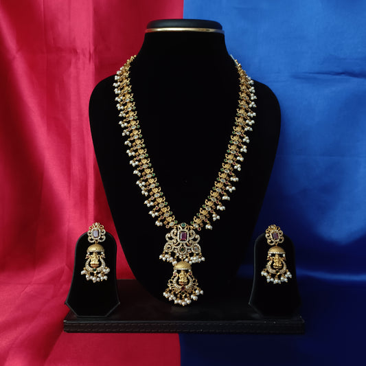 Beautiful Nakshi Long Necklace