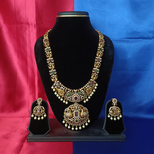 Beautiful Nakshi Long Necklace
