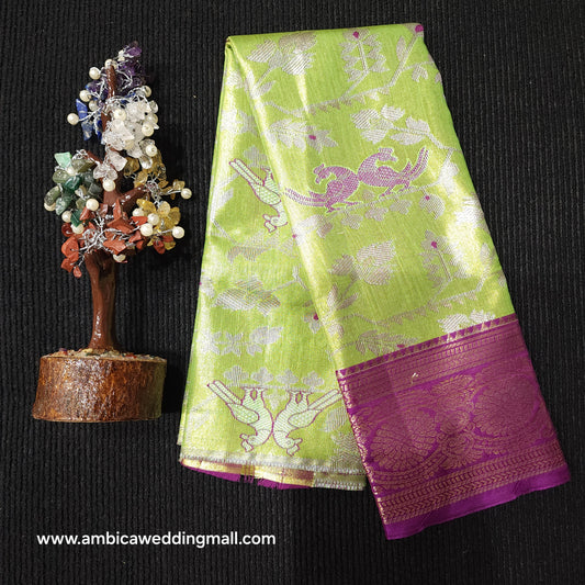 Kanchi Pattu Mix Lehengas [0 to 1.5 Years]