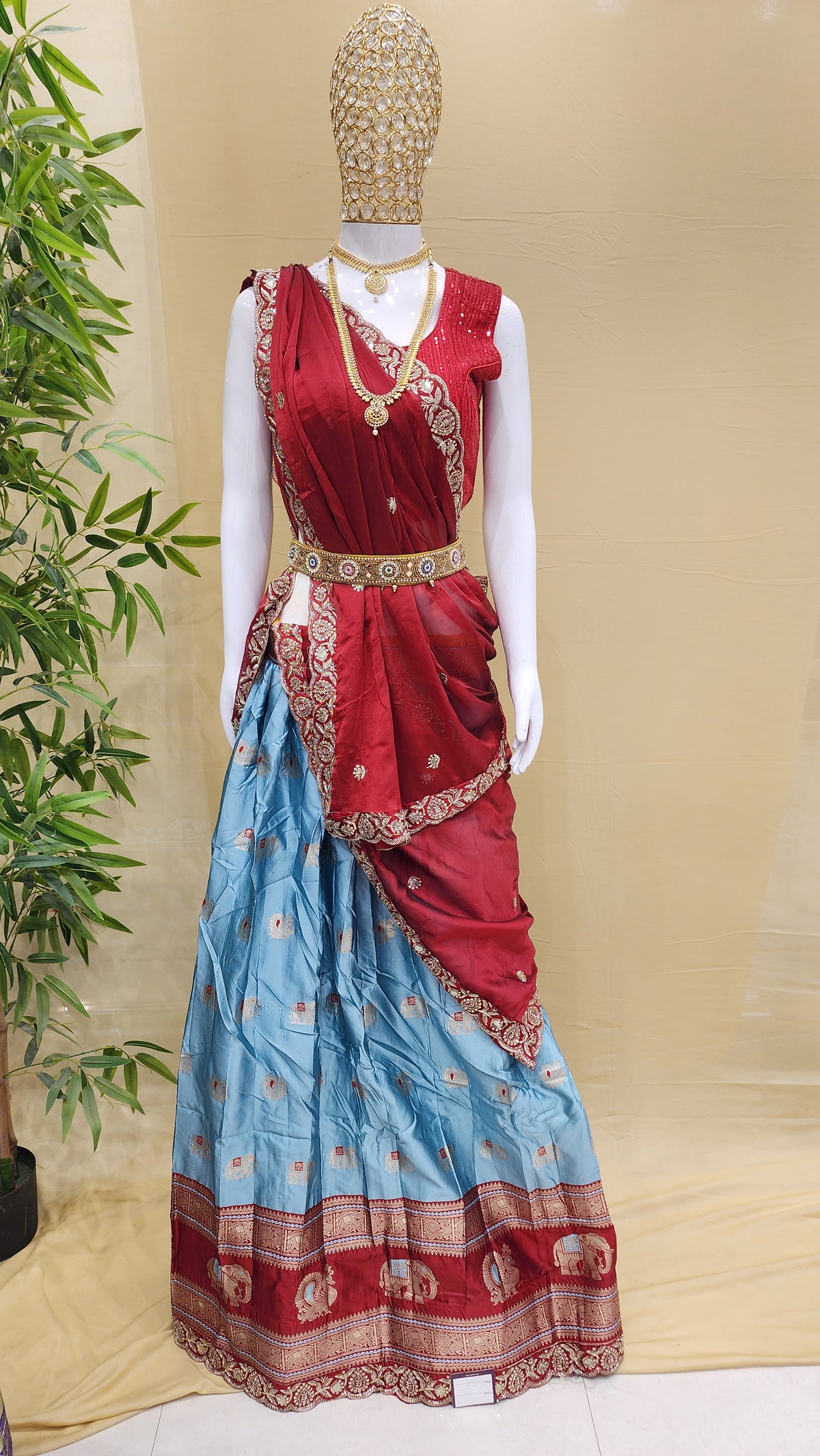 Free Size, Half Saree Collection ✨️