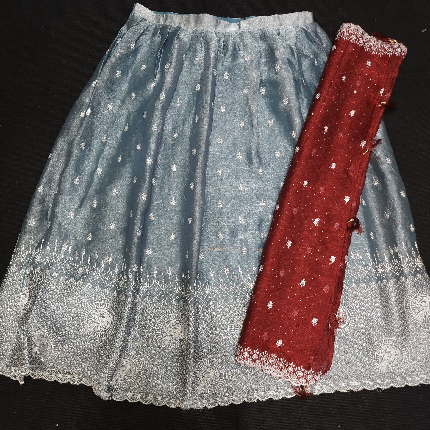 Banaras Fancy Half Saree