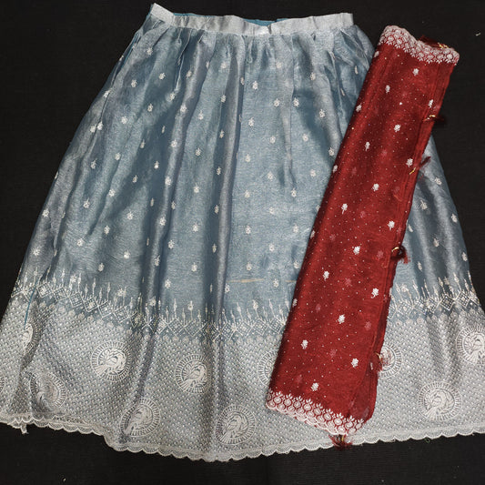 Banaras Fancy Half Saree