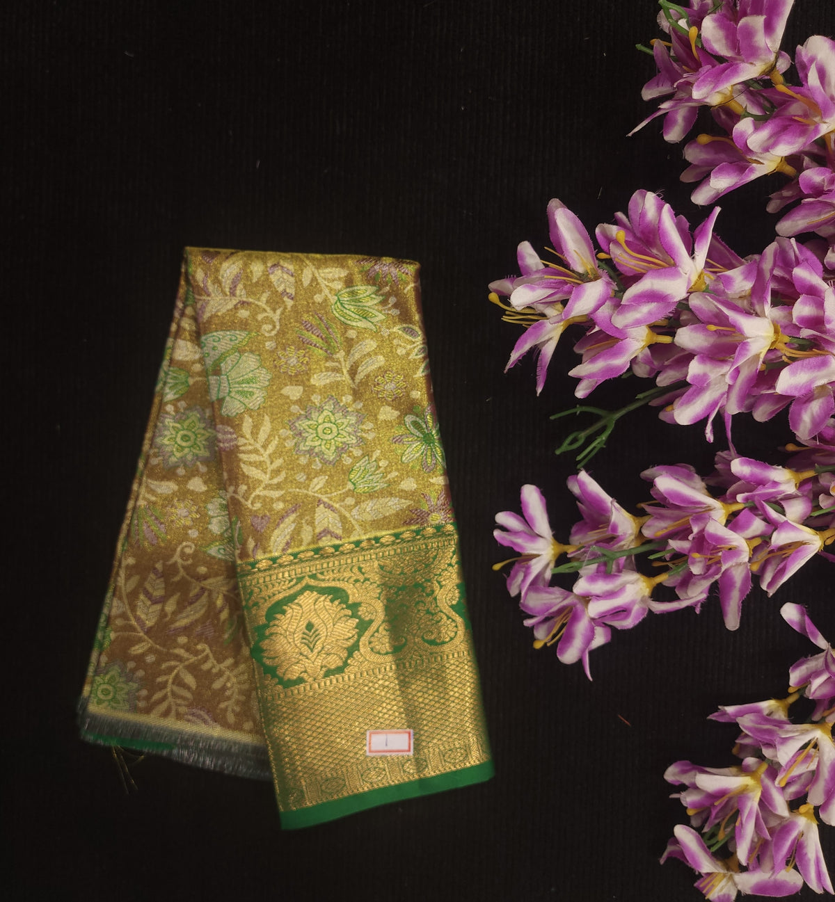 Kanchi Pattu Mix Lehengas [0 To 1.5 Years]