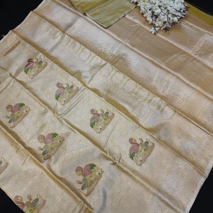 Skirt Border Kanchi Pattu Saree