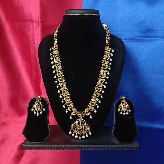 Beautiful Nakshi Long Necklace