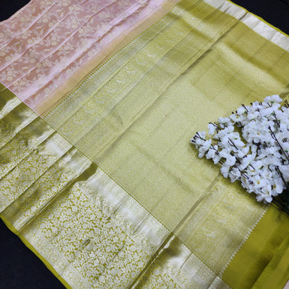 Pure Resham Bridal Kanchi Pattu Handloom Saree