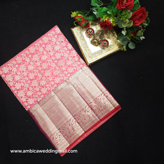 Pure Resham Bridal Kanchi Pattu Handloom Saree