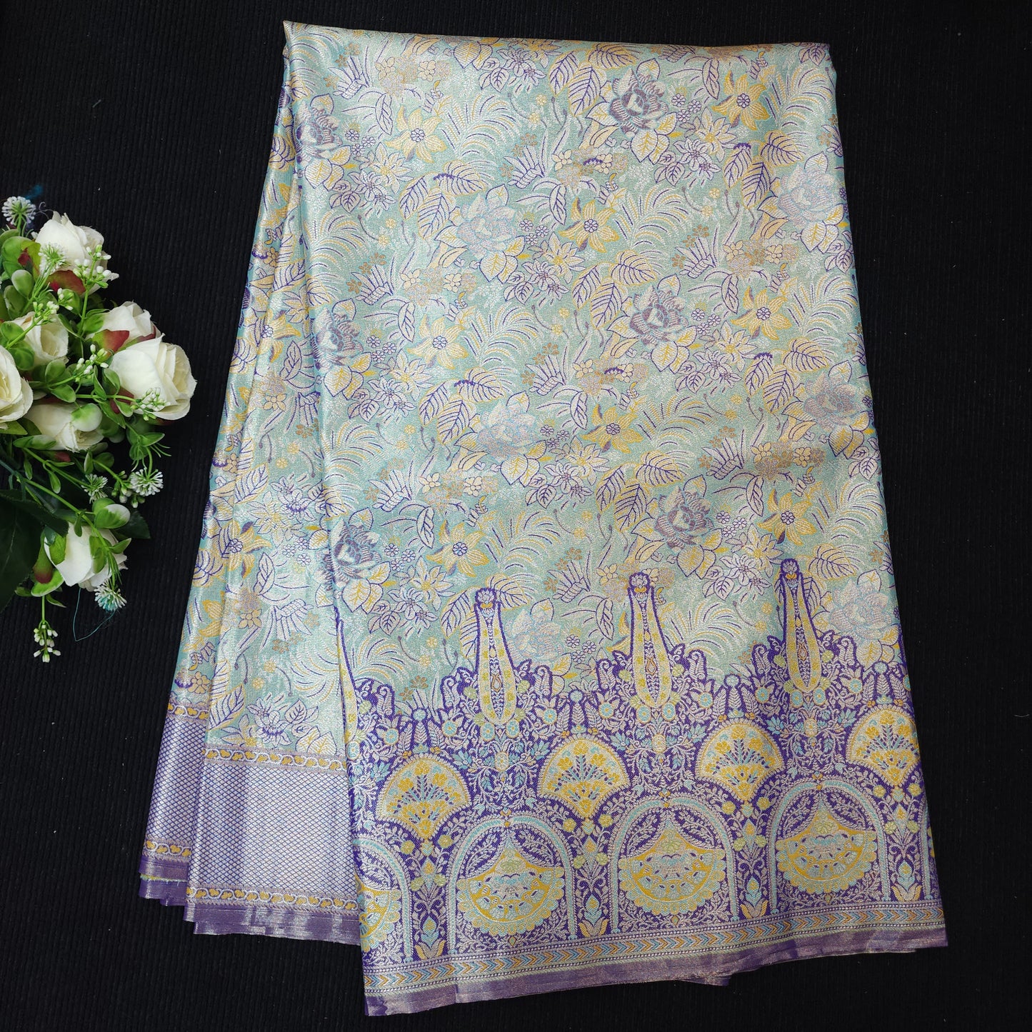 Meenakari Kanchi Pattu Sarees 😍✨️