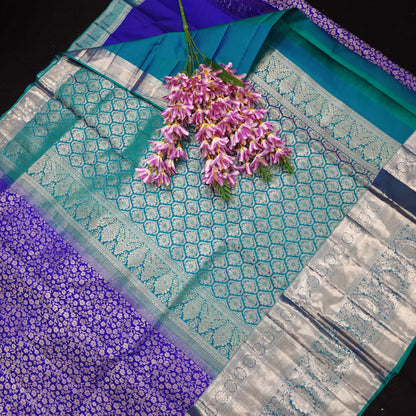 Pure Resham Bridal Kanchi Pattu Handloom Saree