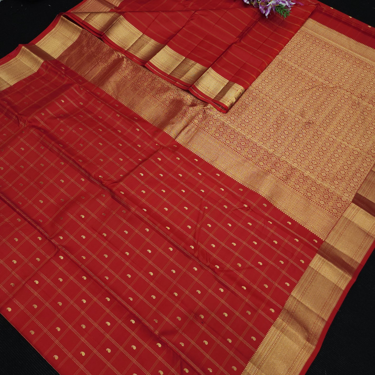 Vintage Handloom Light Weight Kanchi Butta Sarees