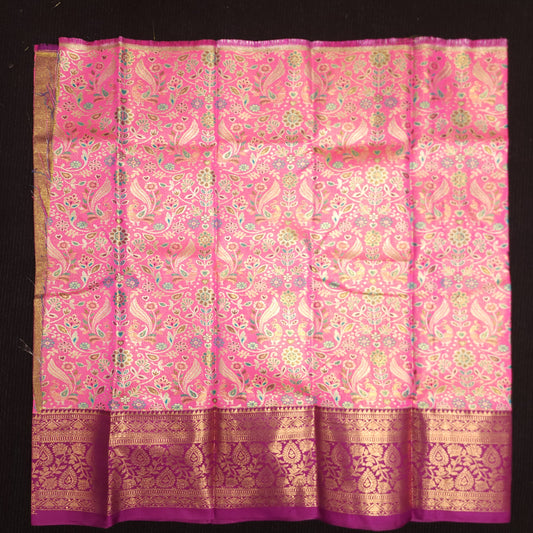 Semi Kanchi pattu Pavadas -[0 to1.5 years]