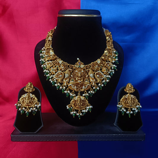 Beautiful Nakshi Short Necklace
