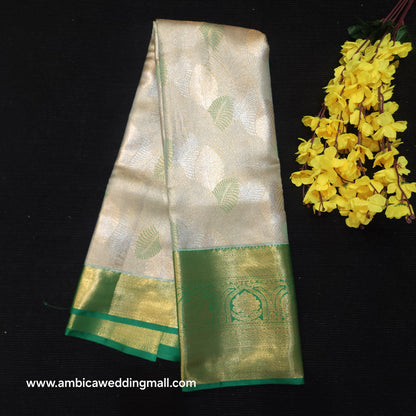 Semi Kanchi Pattu Tissue Sarees