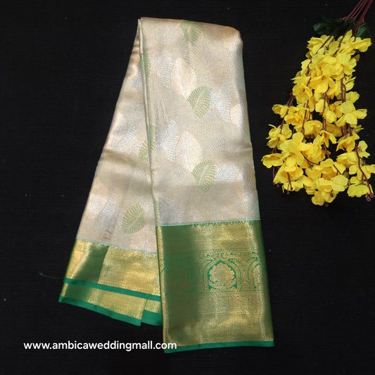 Semi Kanchi Pattu Tissue Sarees
