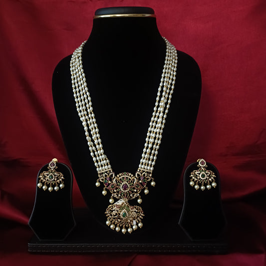 Beautiful CZ Pearls Maala