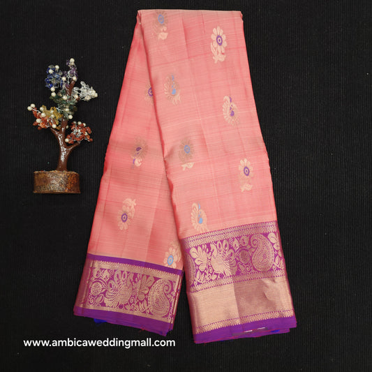 Kanchi Pattu Handloom Butta sarees ✨️